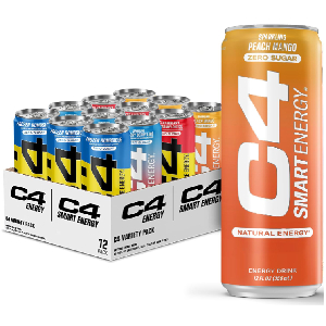 Cellucor C4 Energy & Smart Energy Assorted Flavors Official Variety Pack 12 Pack 12oz